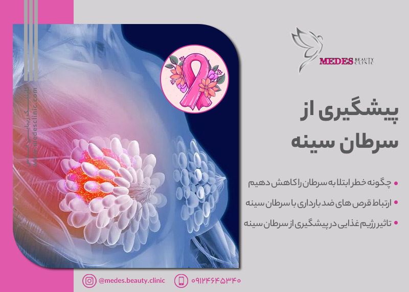 پیشگیری از سرطان سینه: چگونه خطر ابتلا را کاهش دهیم